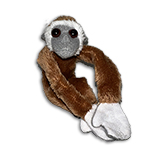 FUNKYLAND MAGNET GIBBON BROWN